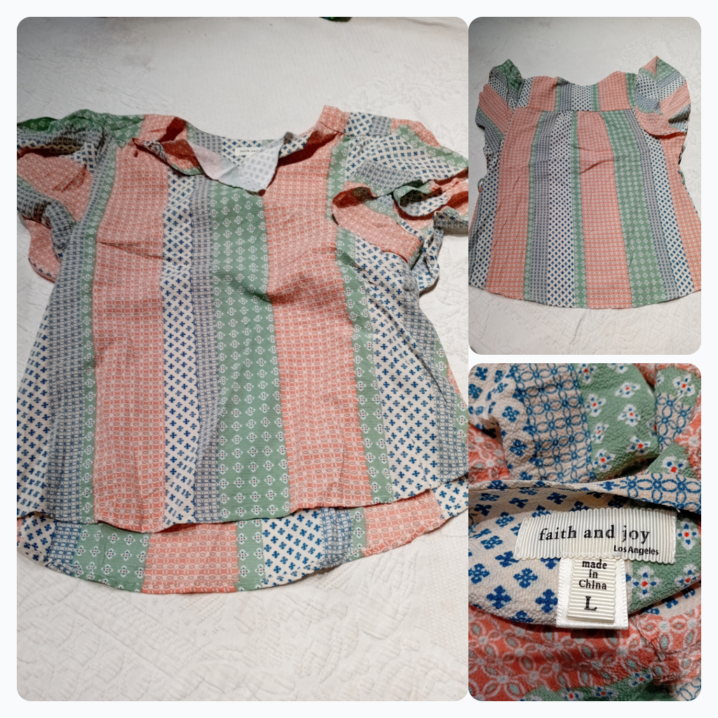 Blusa Faith and Joy Los Angeles
