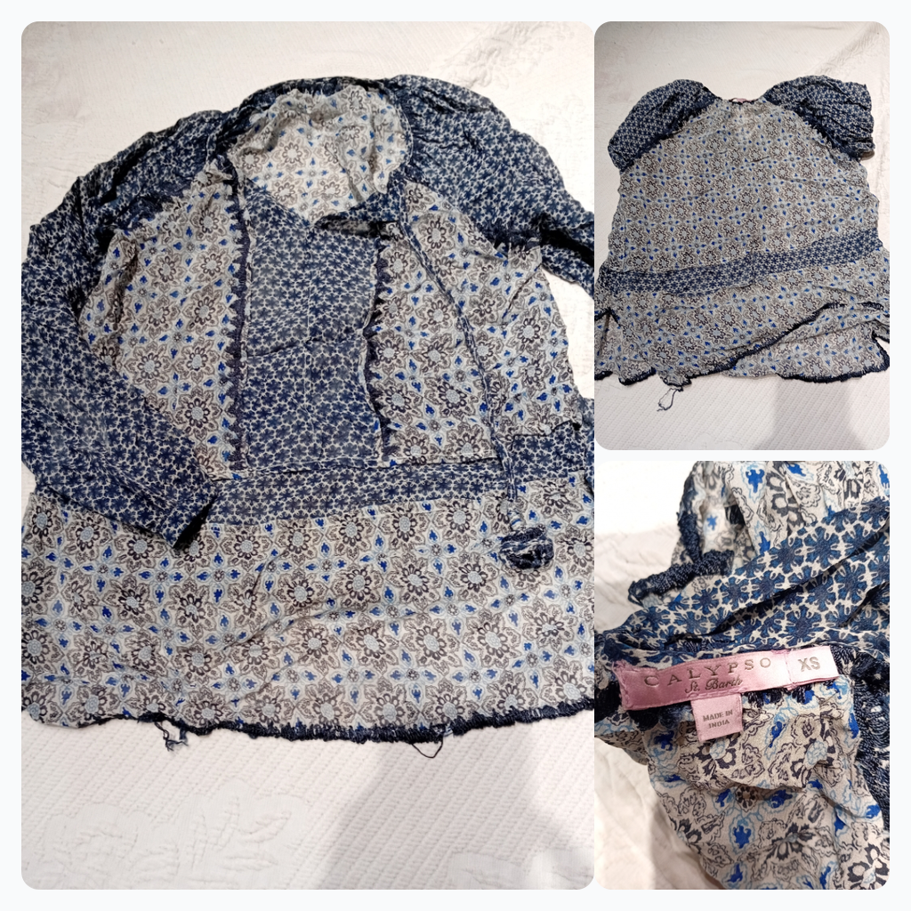Blouse à imprimé floral Calypso St. Barth