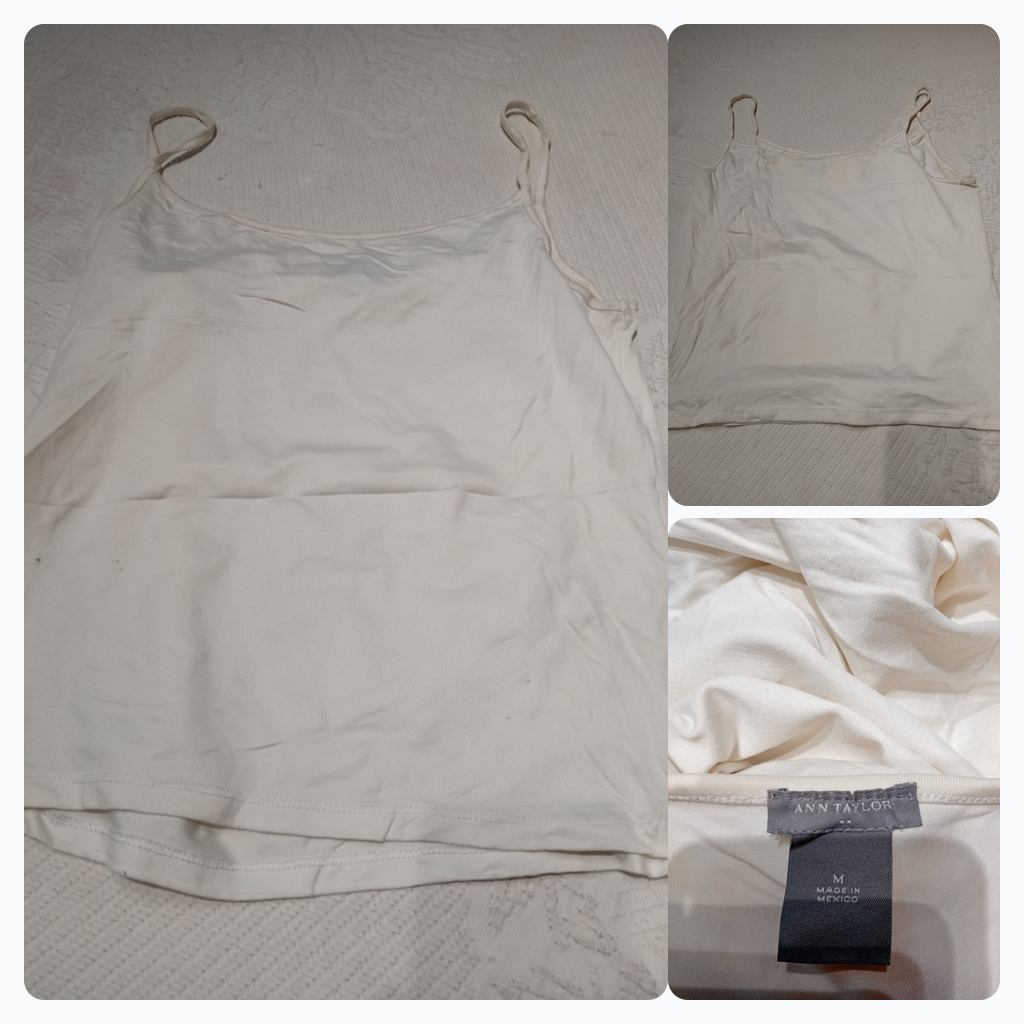 Ann Taylor White Cami Top