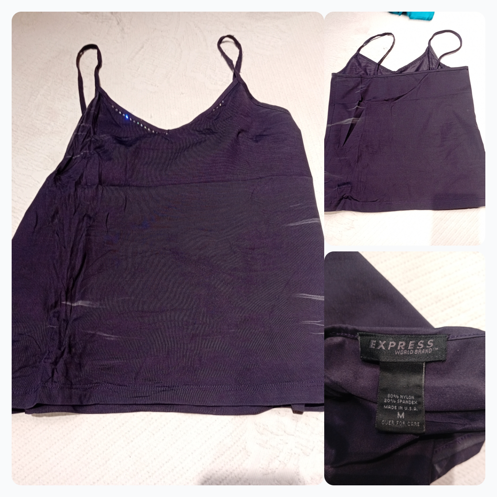 Express Black Cami Top