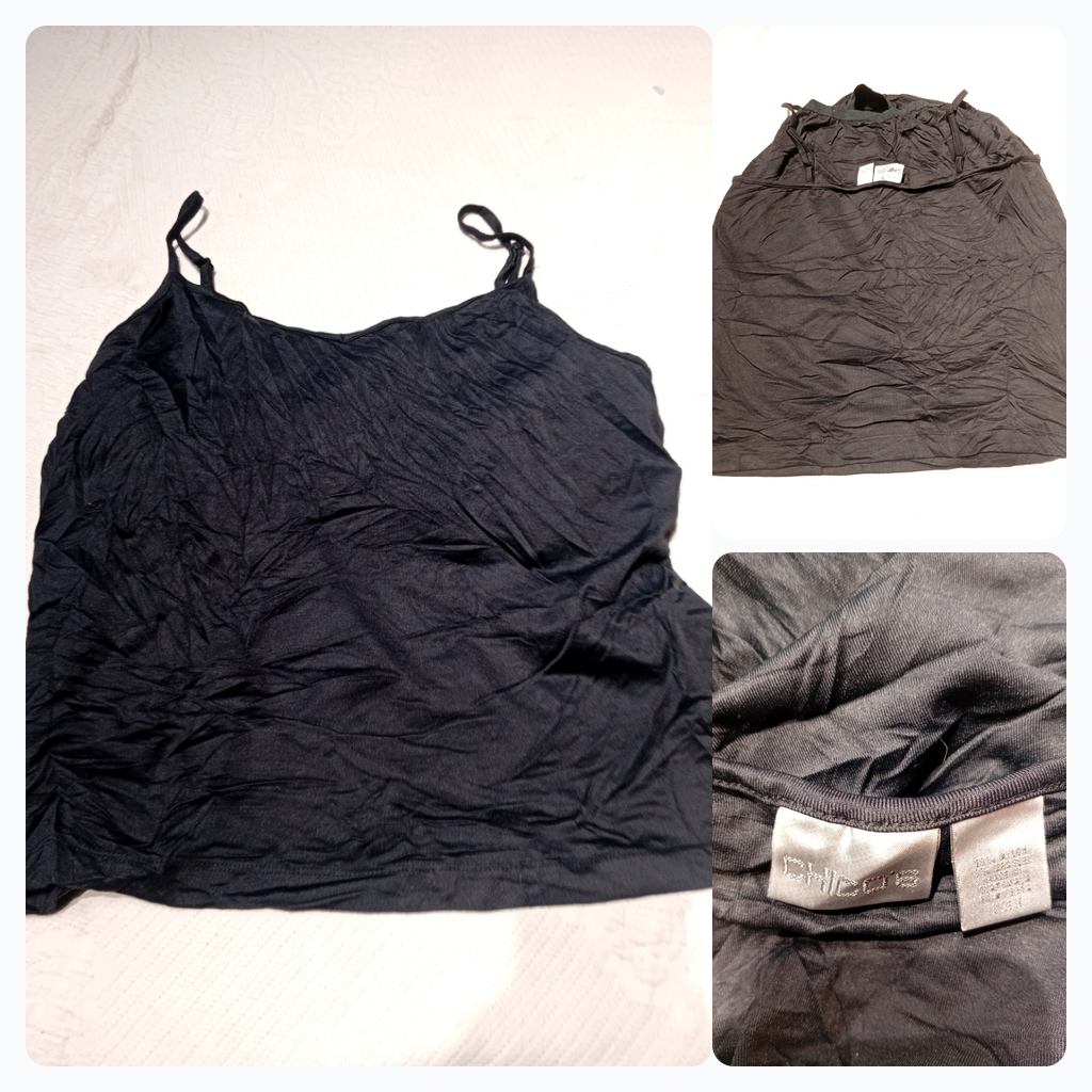 Top de tirantes negro de Chico's