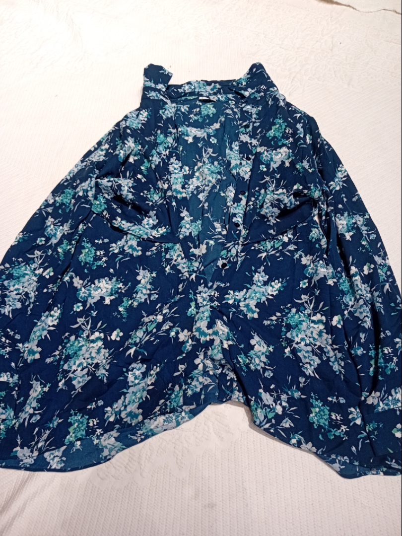 Blusa de estampado floral