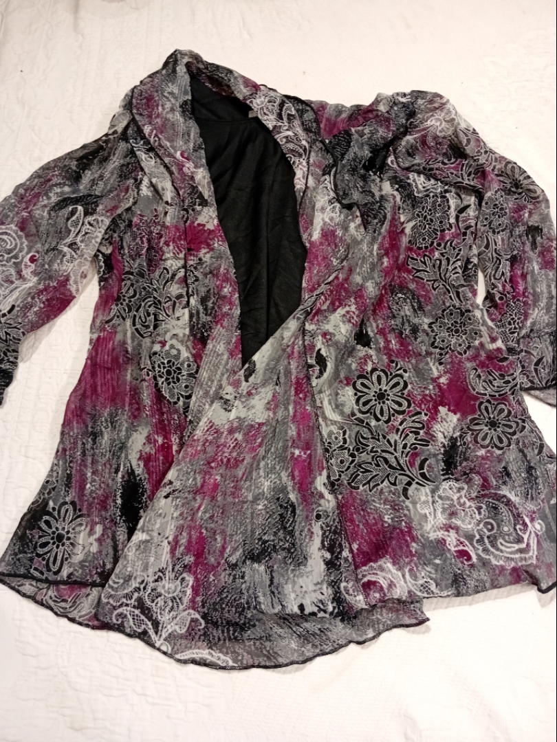 Blusa de estampado floral Dress Barn