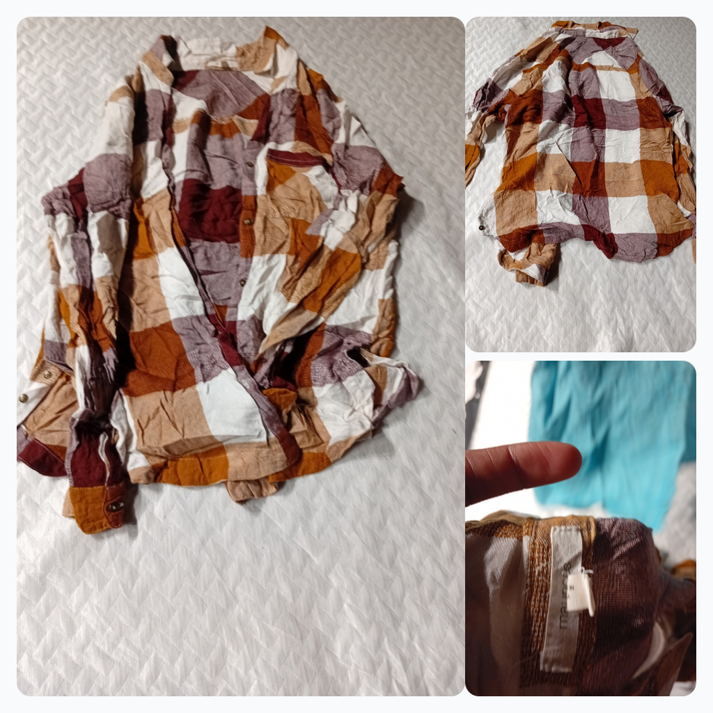 Maurices Plaid Flannel Shirt