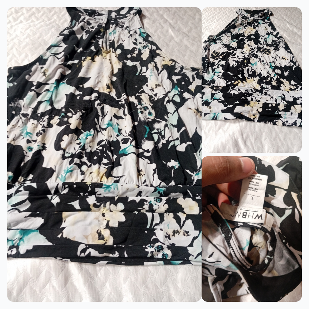 Floral Halter Top