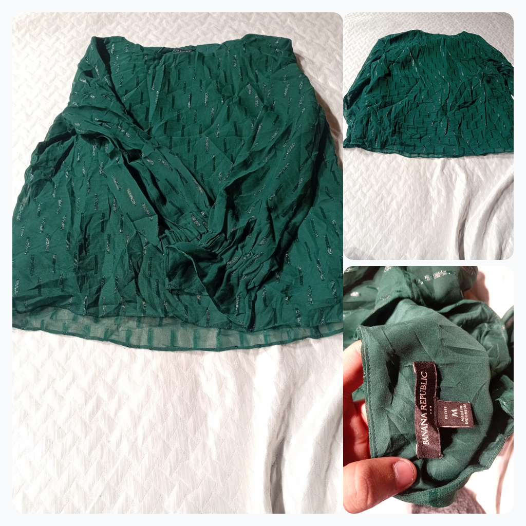 Banana Republic Green Blouse