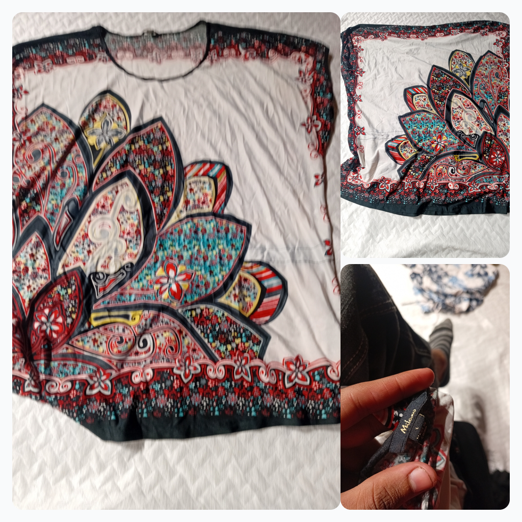 T-shirt à imprimé floral Milano