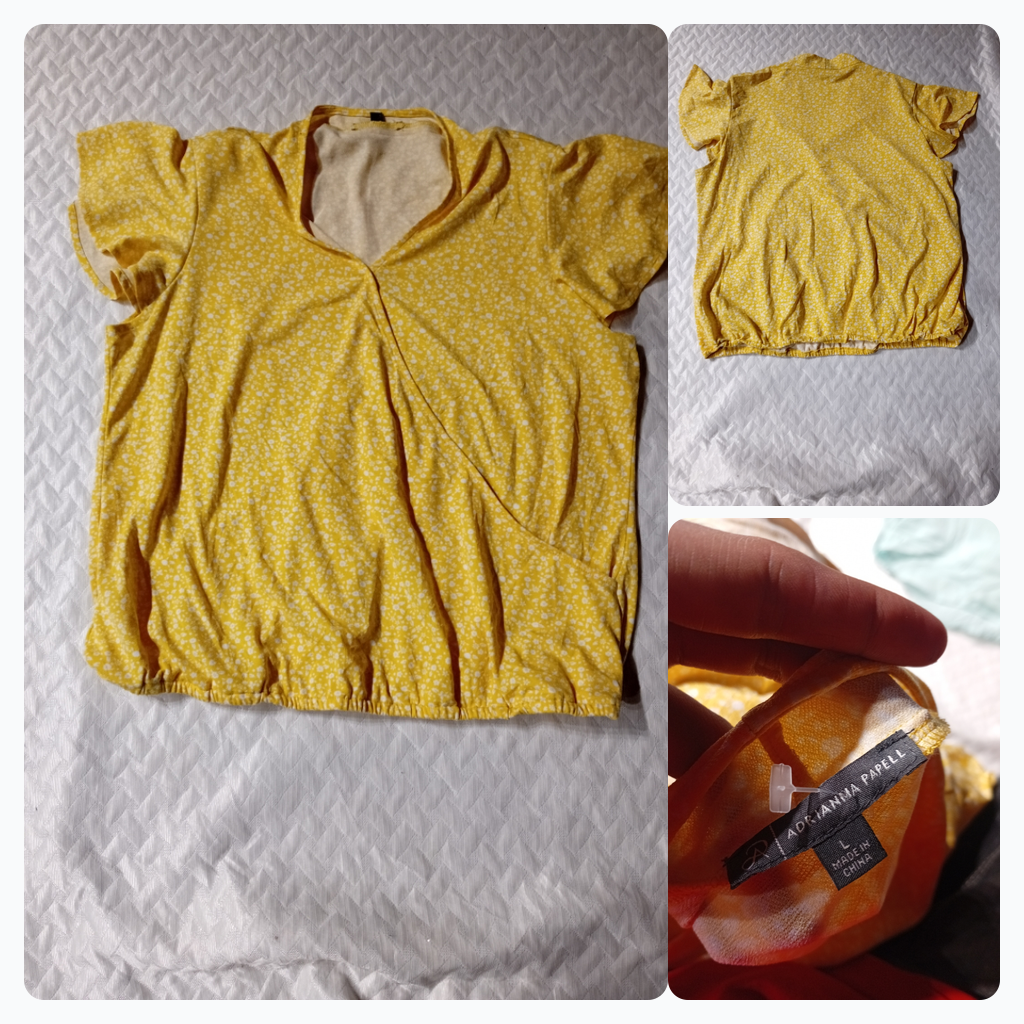 Blouse florale Adrianna Papell