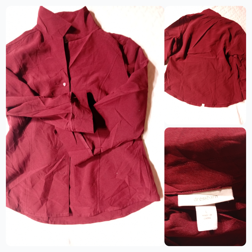 Dressbarn Button-Up Shirt