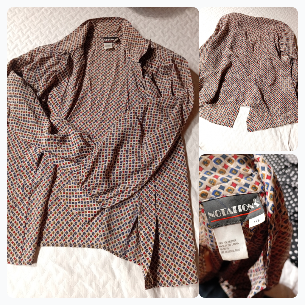 Patterned Blouse