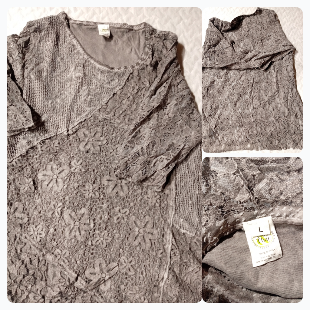 Lace Long Sleeve Top