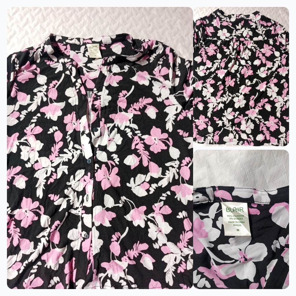 Floral Button-Up Shirt
