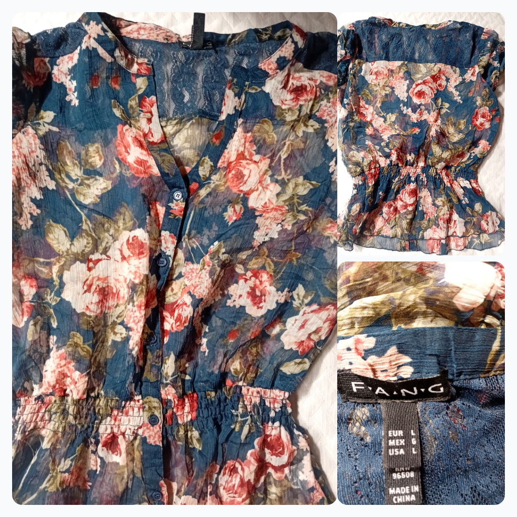 Floral Print Blouse