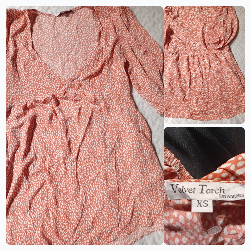 Velvet Torch Los Angeles Printed Mini Dress
