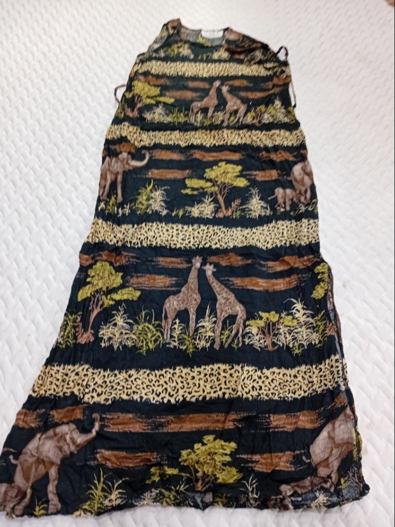 Jessica Petites Animal Print Maxi Dress