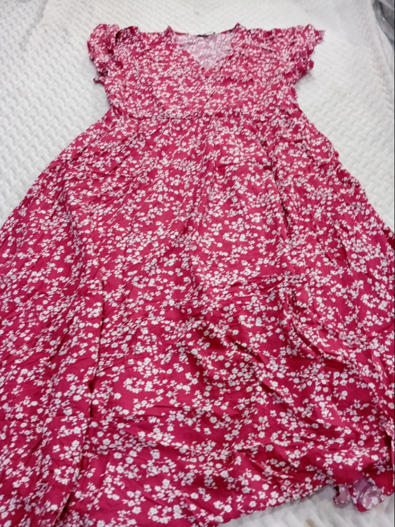 Floral Print Midi Dress