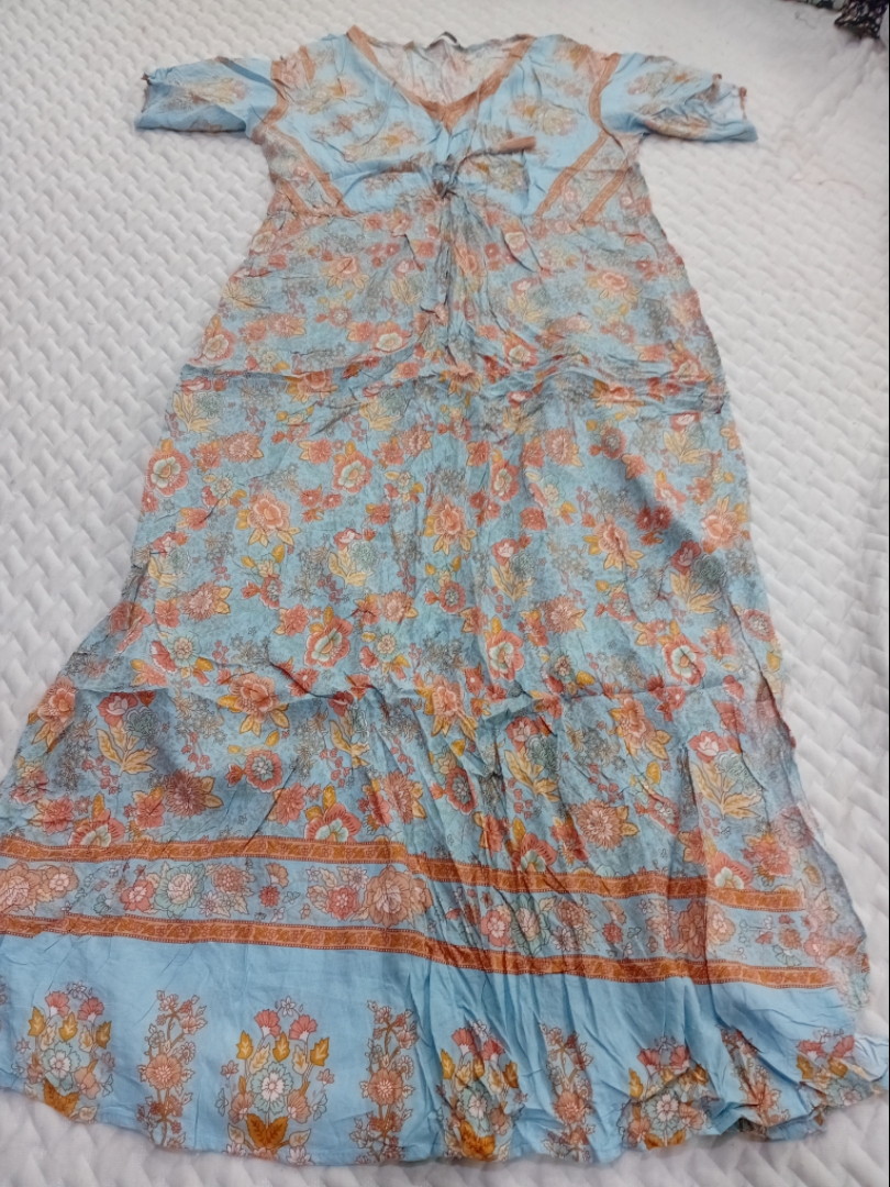 Floral Print Maxi Dress