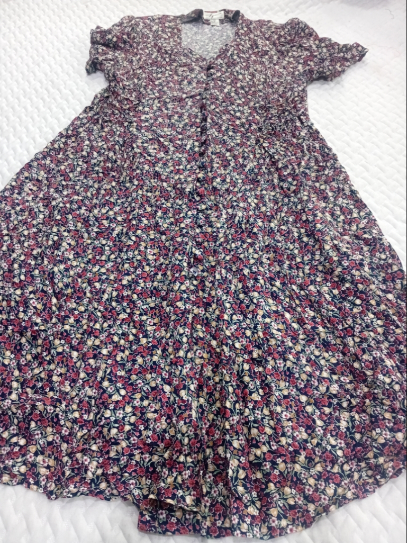 Alix Taylor Floral Print Dress