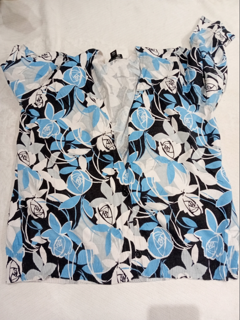 Floral Print Cardigan