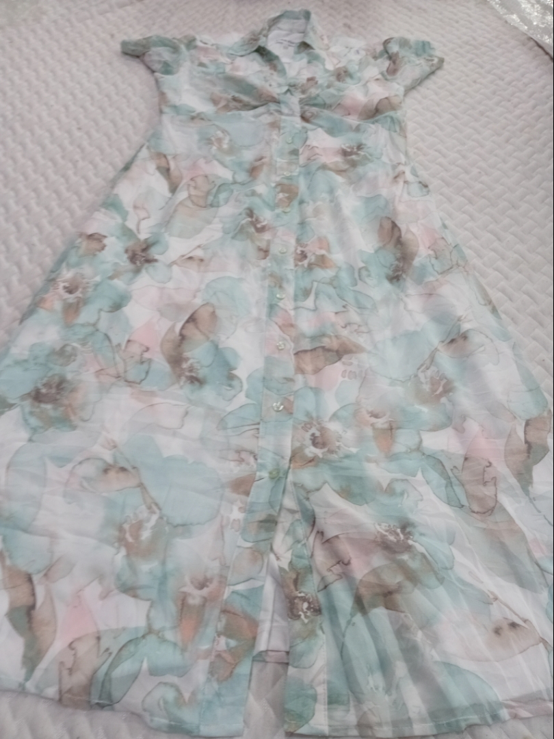 Robe midi à imprimé floral Calvin Klein