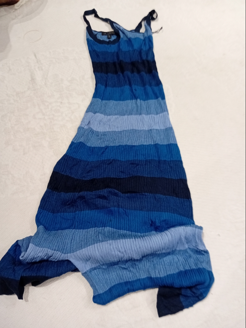 Banana Republic gestreiftes Maxi-Kleid