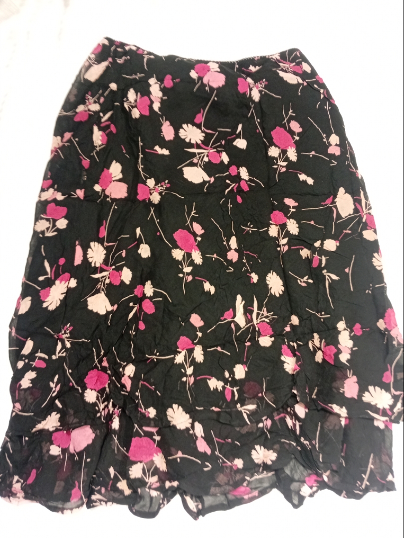 Floral Print Skirt
