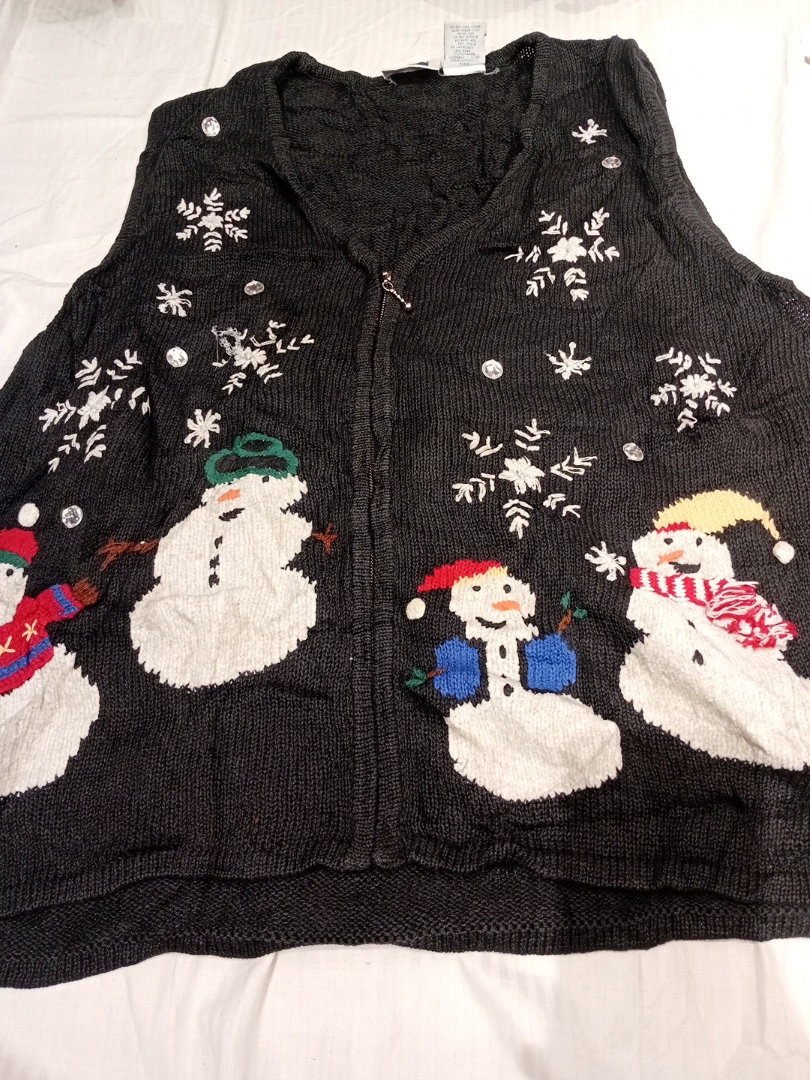 Capacity Boltan Black Snowman Vest