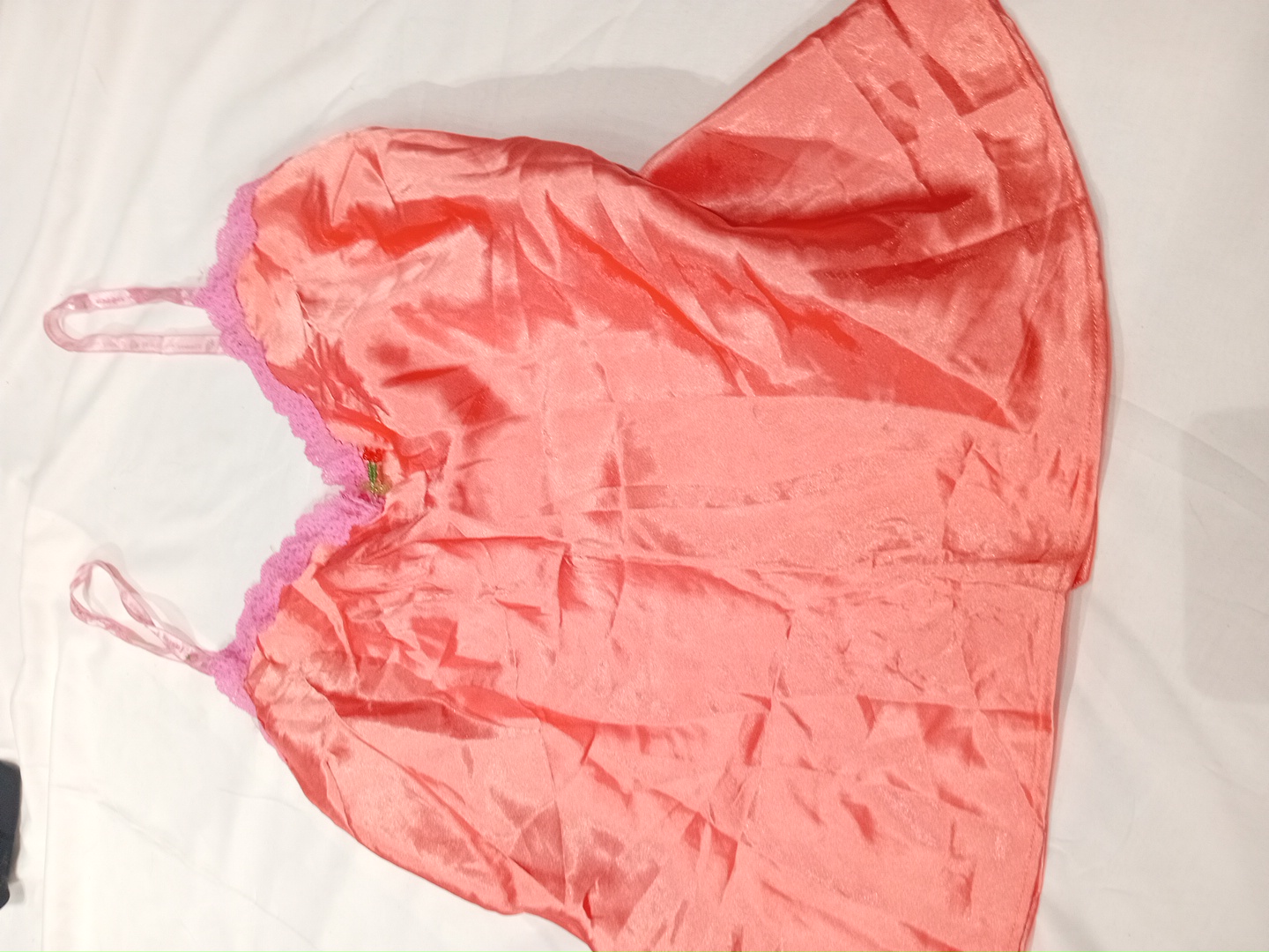 L.e.i. Coral Lace Trim Cami Top