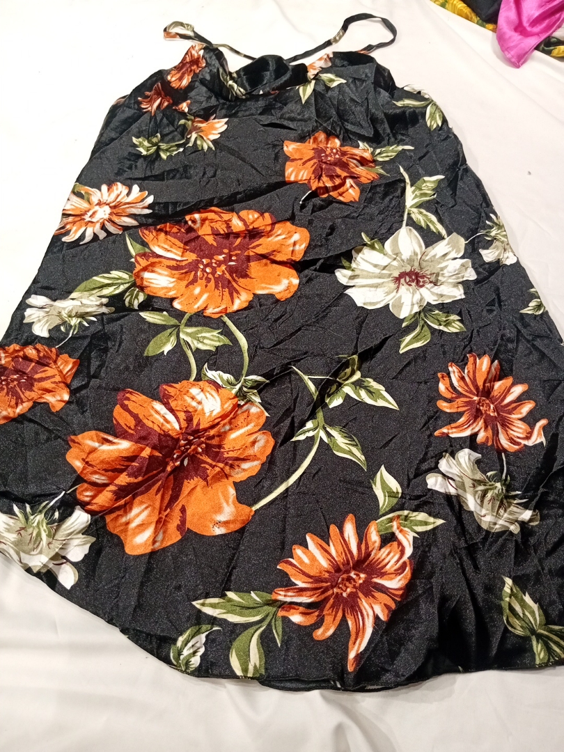 Floral Print Slip Dress