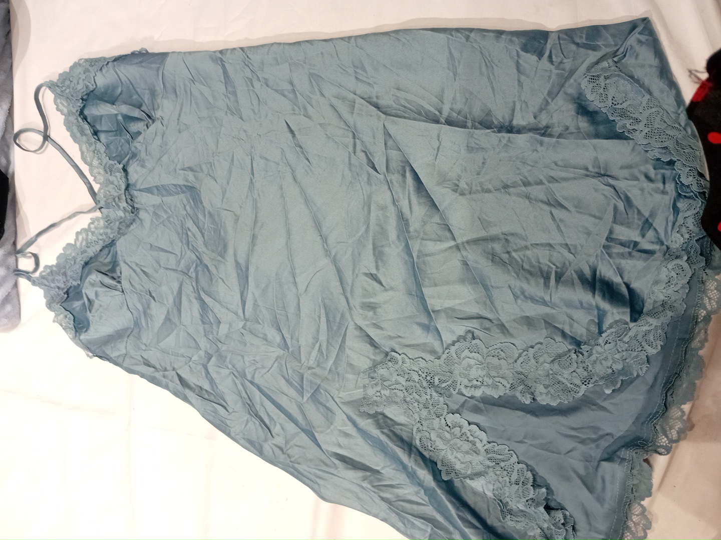 Lace Trim Slip Dress