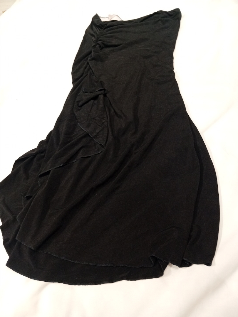 Topshop Black Strapless Dress