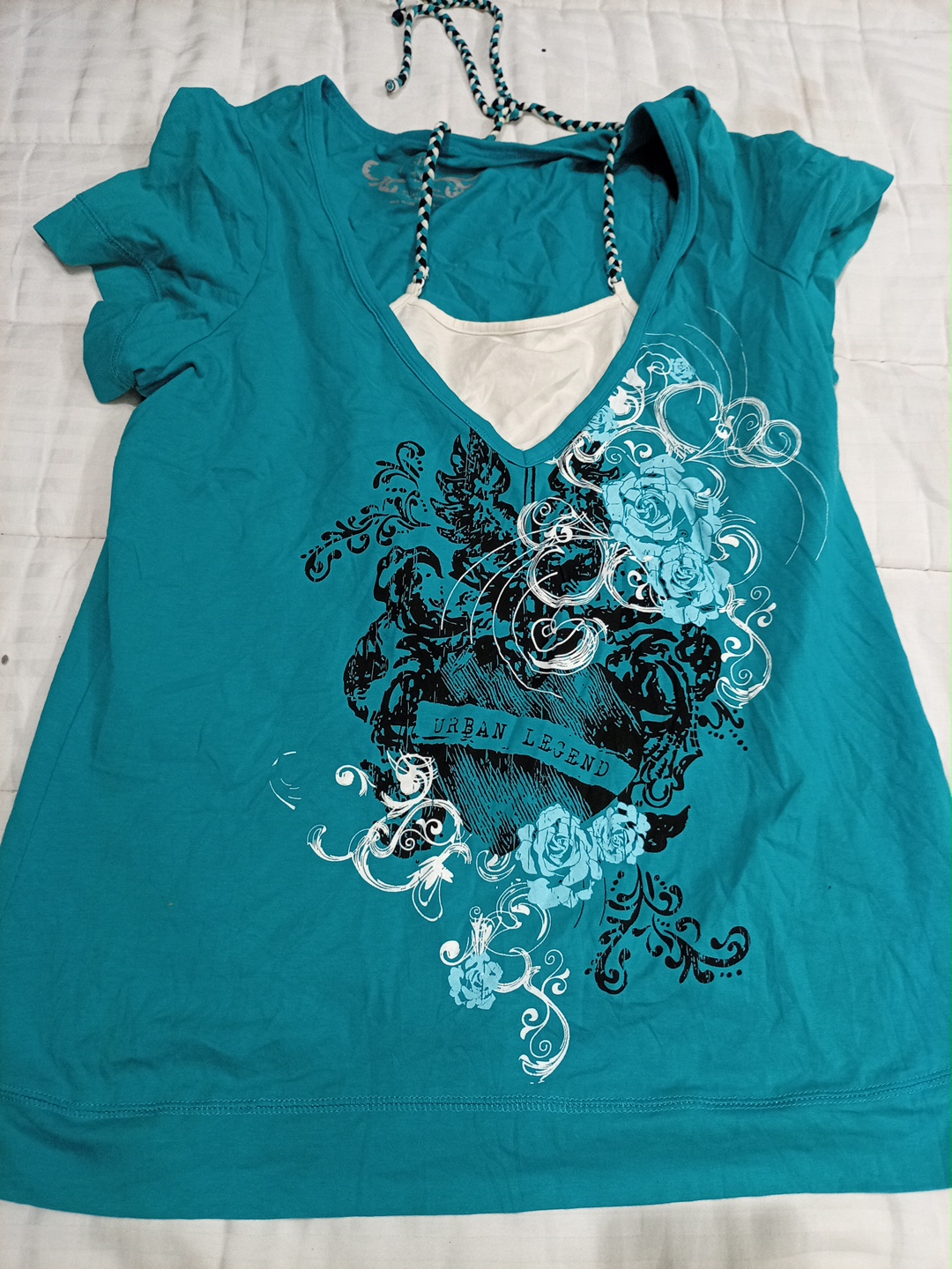 T-shirt graphique teal AE Sport