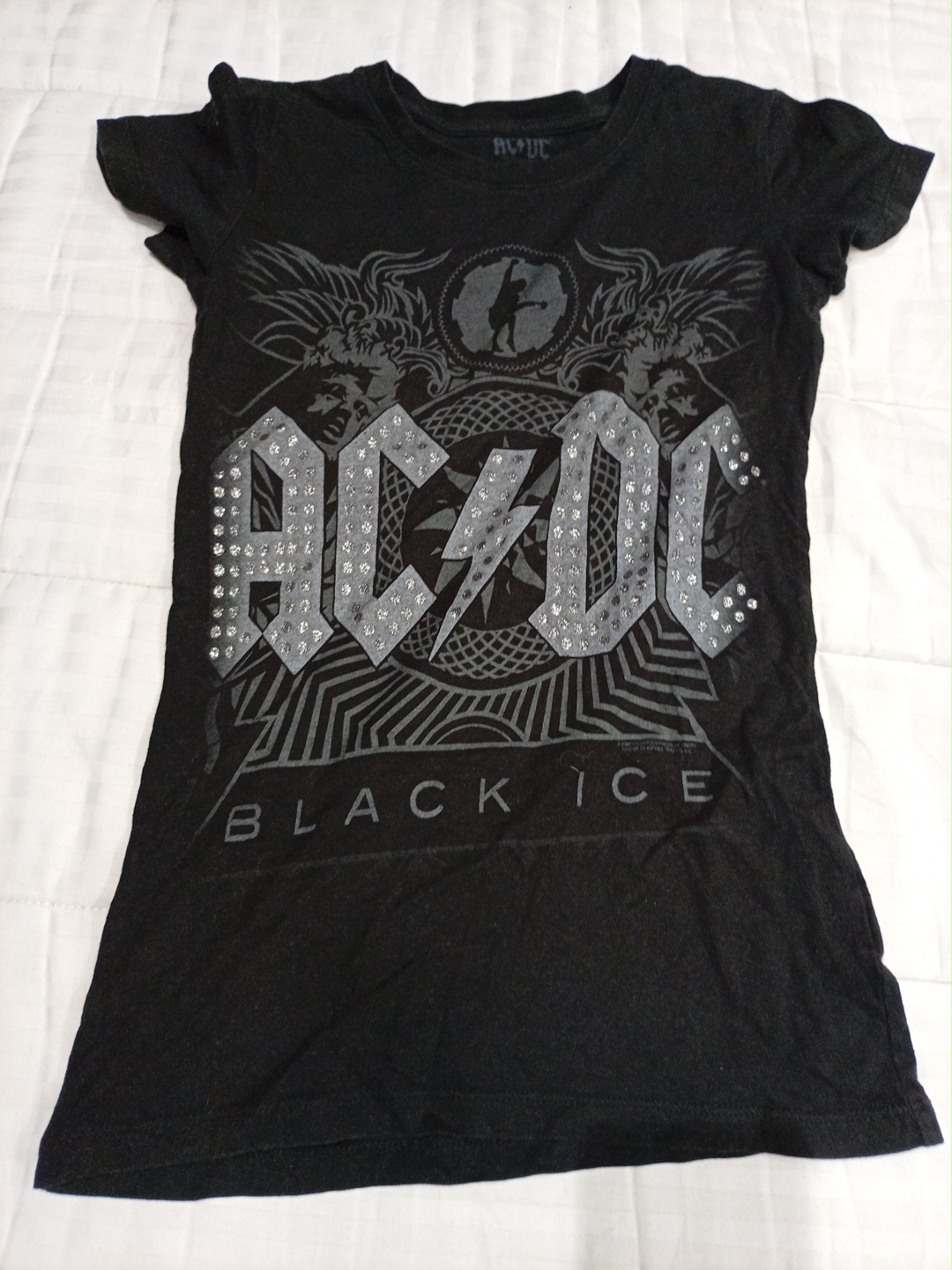 T-shirt graphique AC/DC Black Ice