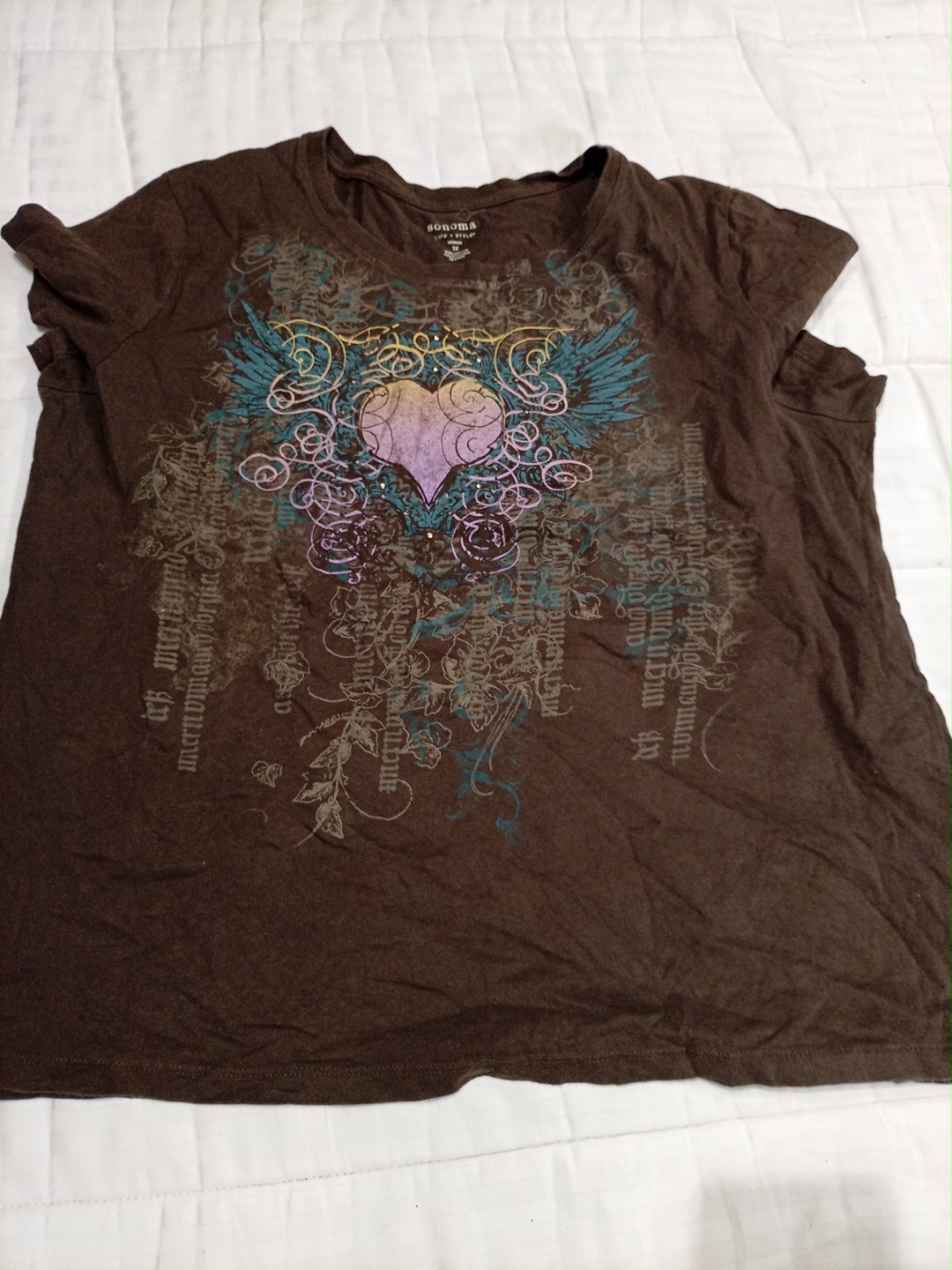 Sonoma Brown Graphic T-shirt