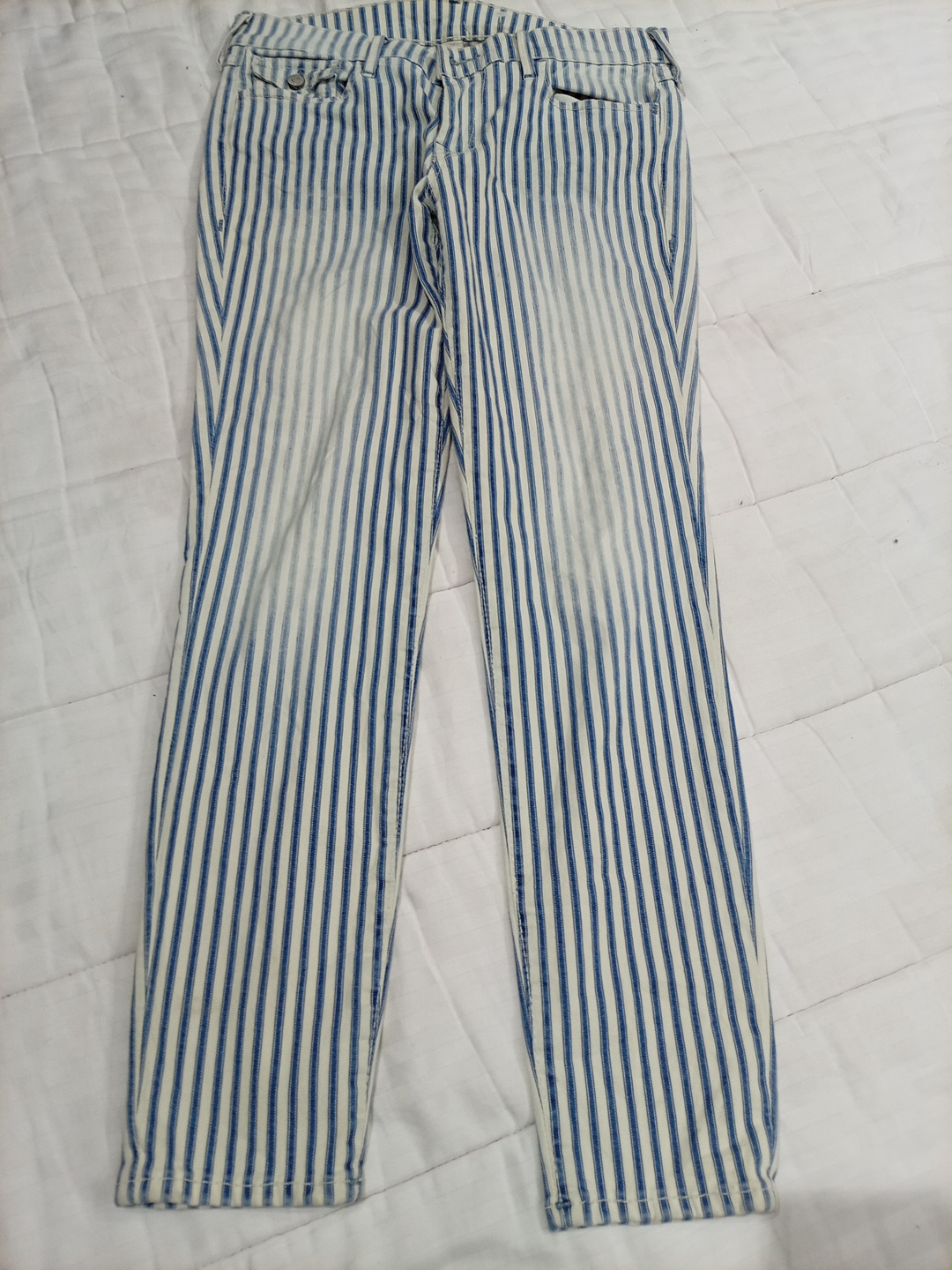 True Religion Striped Jeans