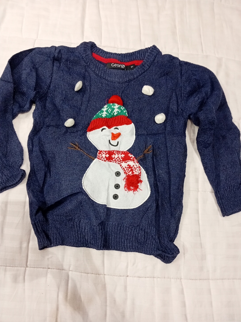 George Snowman Sweater