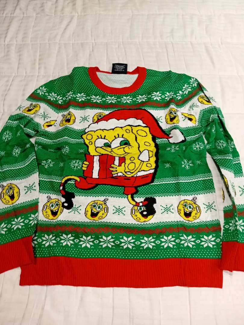 Spongebob Squarepants Christmas Sweater