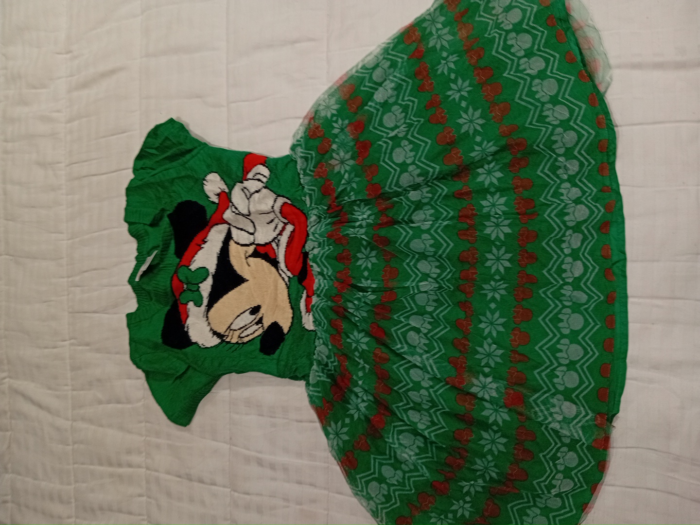 Disney Minnie Mouse Christmas Dress