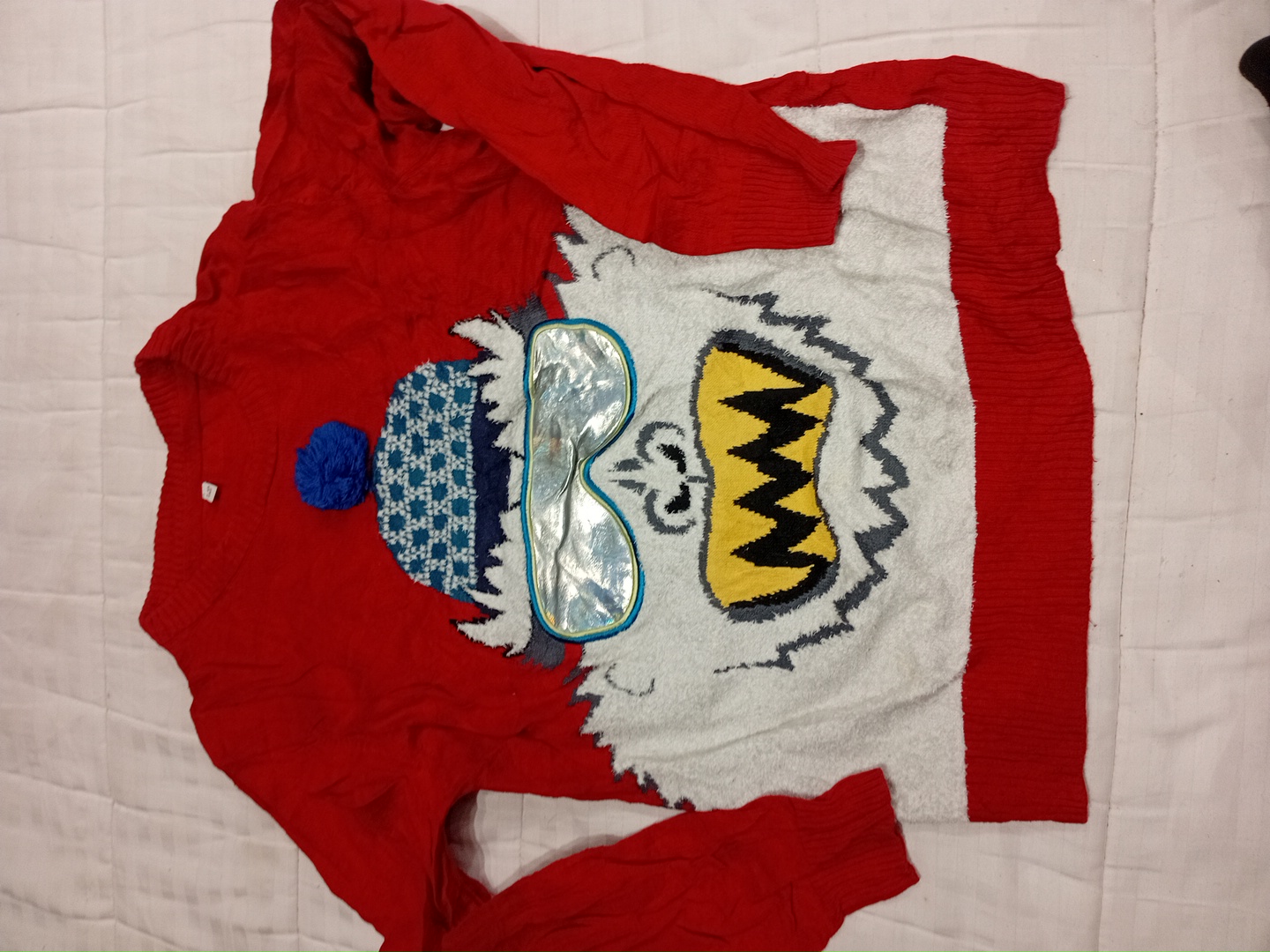 Red Yeti Graphic Knit Sweater