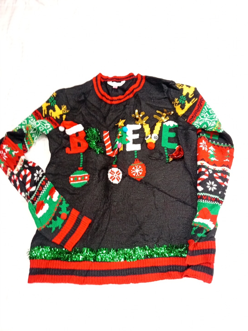 No Boundaries Ugly Christmas Sweater