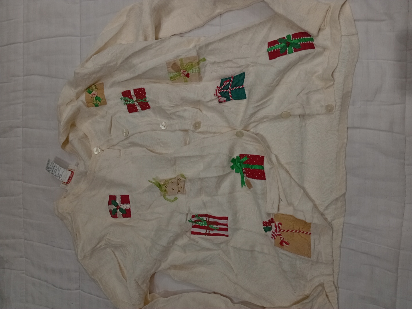 Talbots Christmas Gift Cardigan