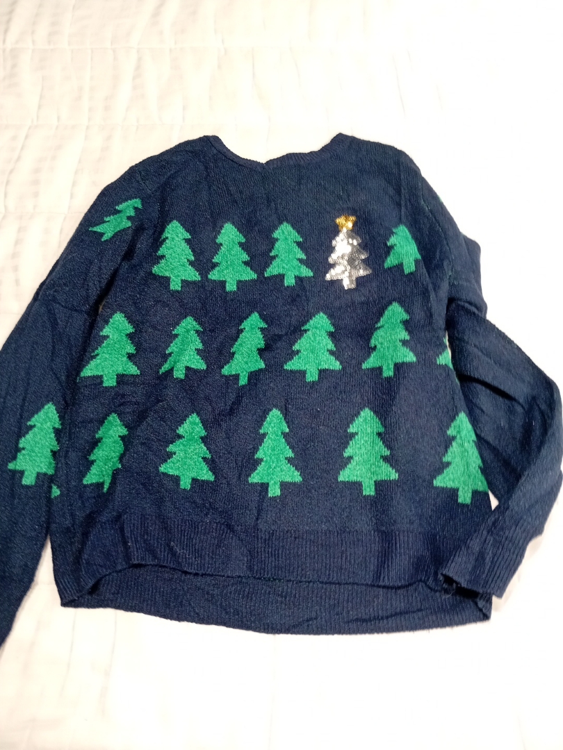 Christmas Tree Patterned Sweater
