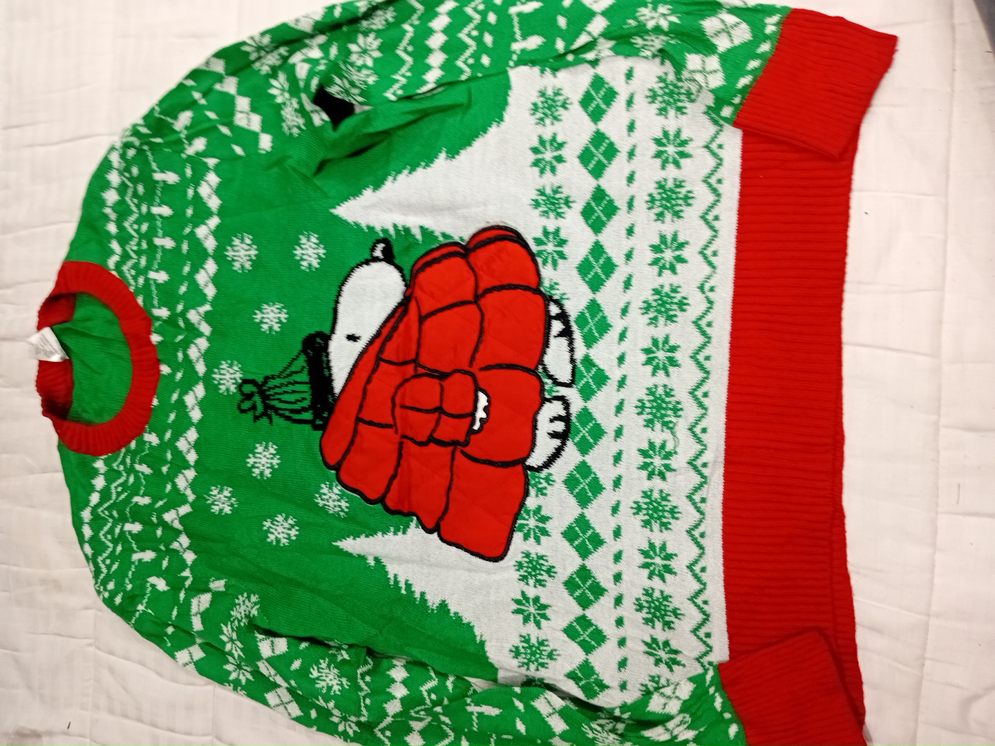 Peanuts Snoopy Christmas Sweater