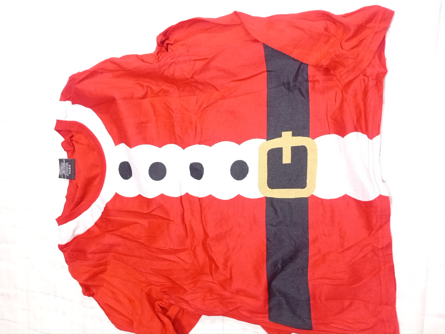 Santa Claus Costume Long Sleeve T-shirt