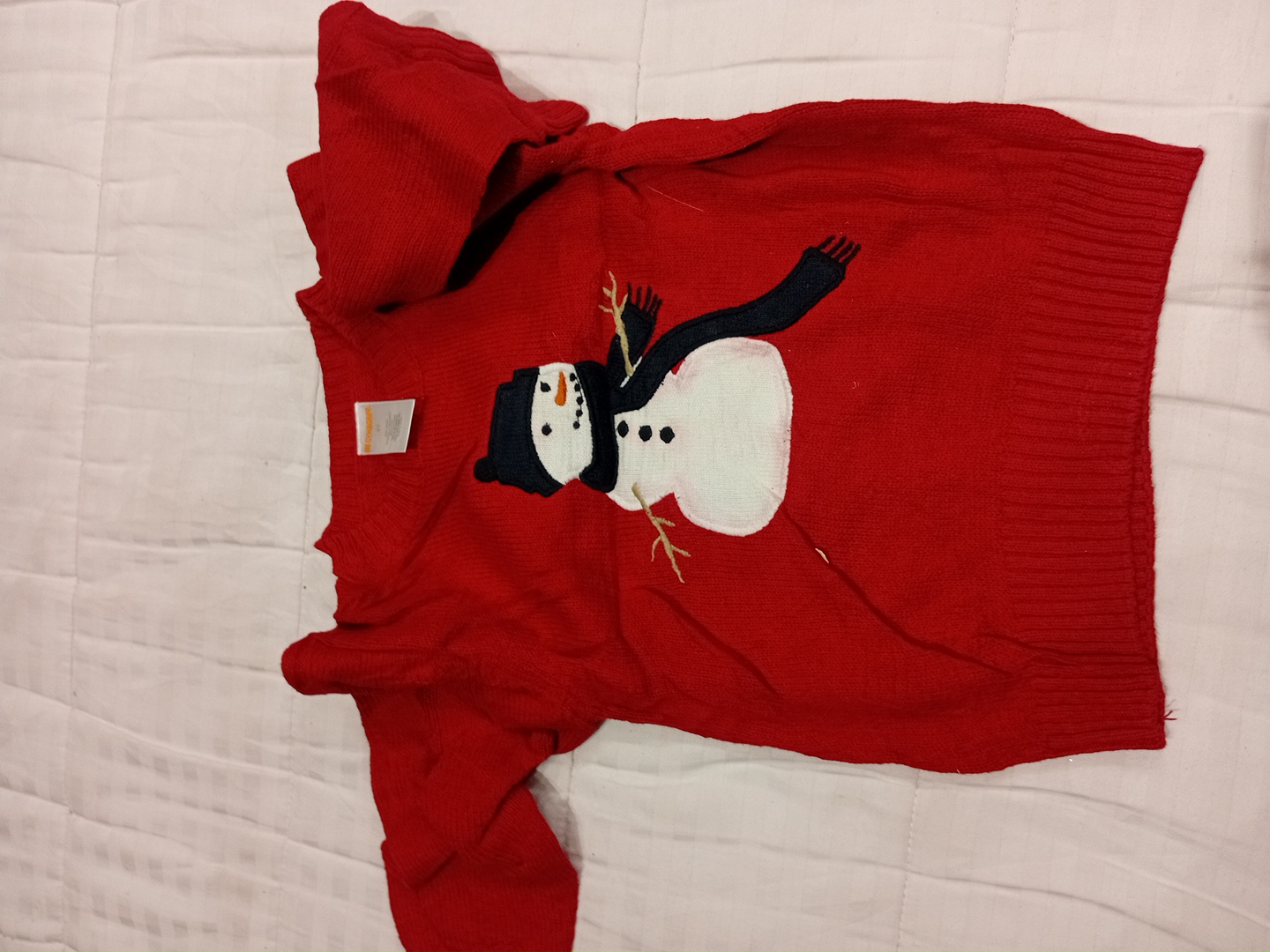 Red Gymboree Snowman Sweater