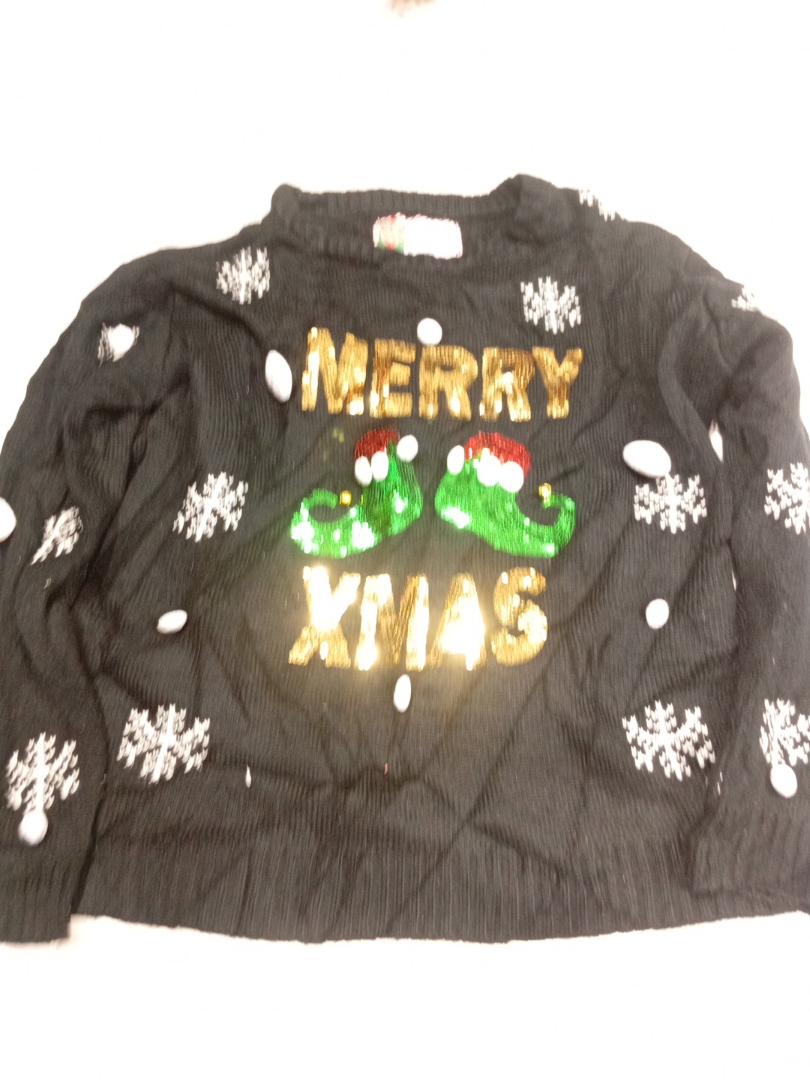 Merry Xmas Sequin Sweater