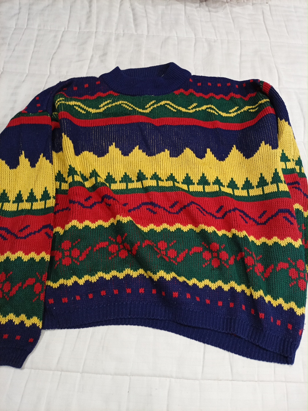 Club Contempora Multicolor Knit Sweater