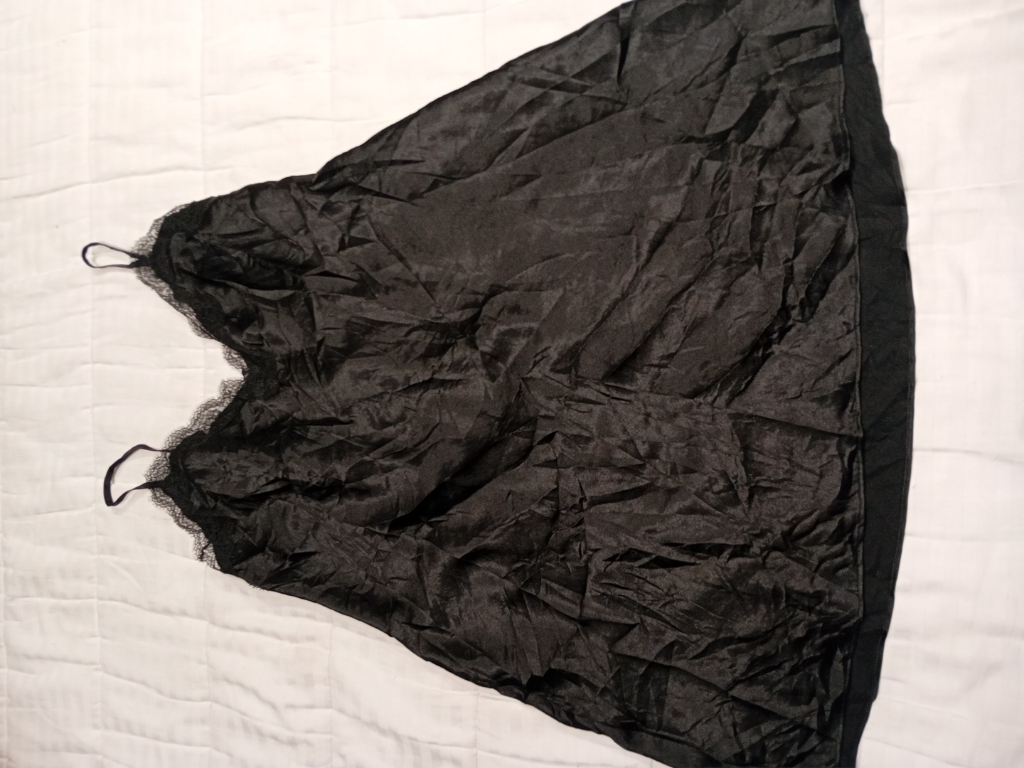 Victoria's Secret Black Lace Trim Cami