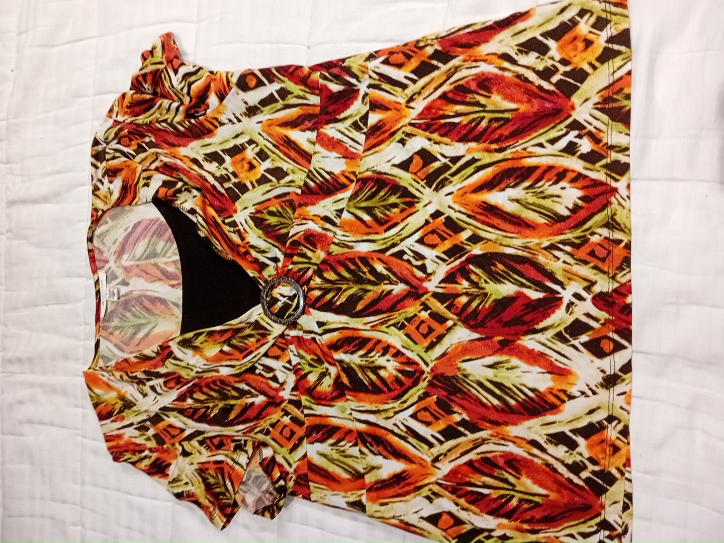 JM Collection Printed Top