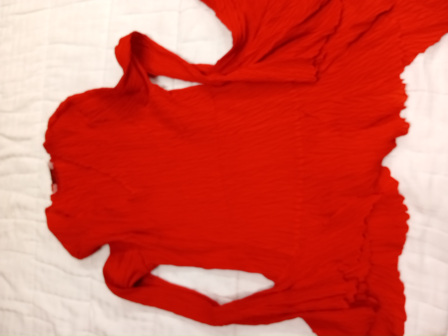 Red Long Sleeve Dress